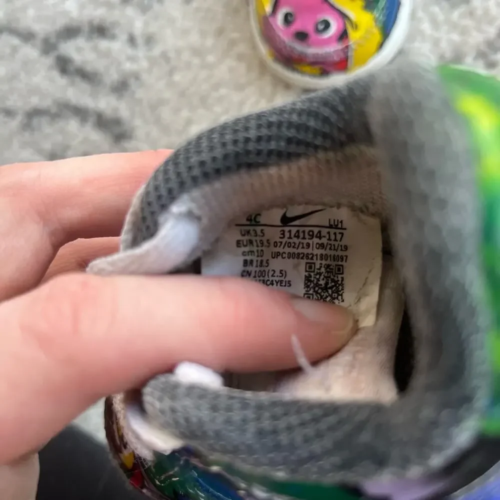 Custom Baby Shark Nike Air Force 1 Sneakers 4C